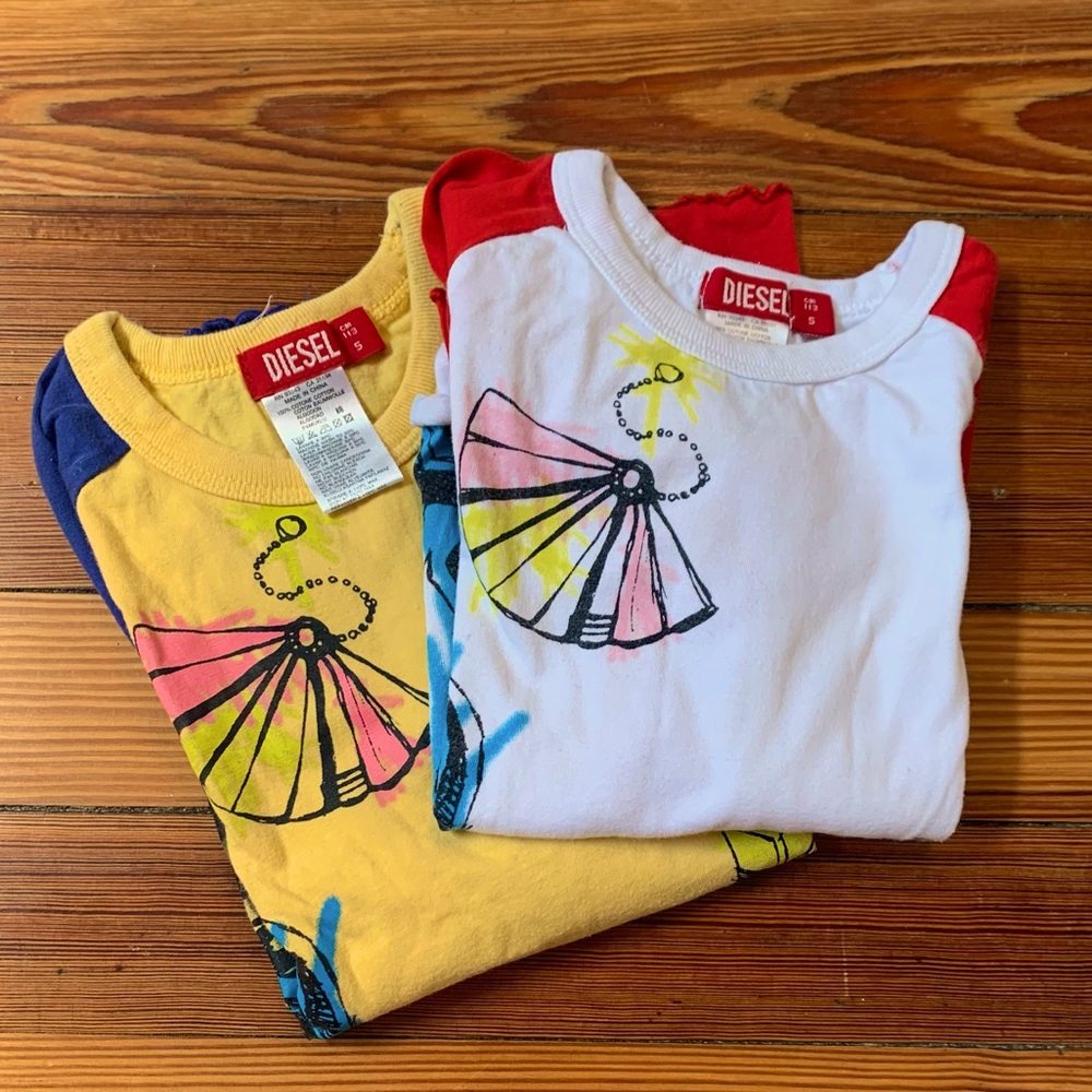 Girls Diesel top bundle